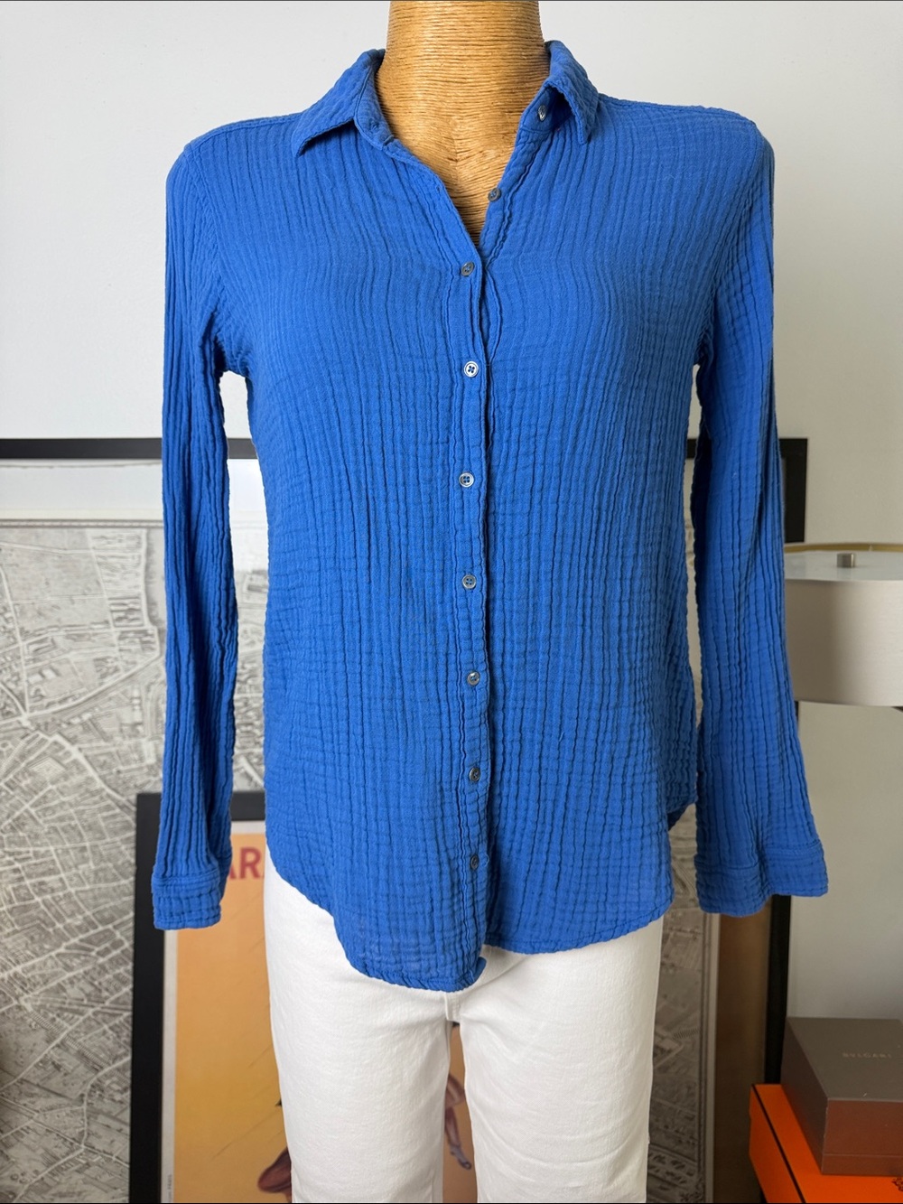 XIRENA waffle shirt Size XS